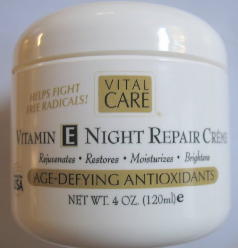 Vital Care Vitamin E Night Repair Creme Age-defying 