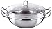 Silit 0081603211 Wok DimSum 32 cm Ø mit Glasdeckel, Dünstrost und Dünsteinsatz
