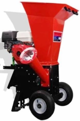 15HP, 420cc, Gas Powered Wood Log Chipper Shredder