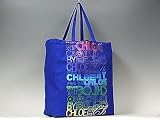 (シーバイクロエ)SEE BY CHLOE ロゴ入りコットンでかトート(エコバッグ)GM ブルー 9S7161-7013 並行輸入品
