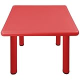 Square Resin Activity Table (18" Legs) ~ ECR4kids