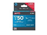 Arrow Fastener 504 1/4-Inch T50 Staples (1,250-Pack)