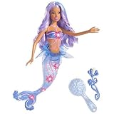 Barbie Fairytopia Mermaid Purple Color Change Doll / African American