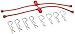 Du-Bro 2248 Red Body Klip Retainer (2-Pack)