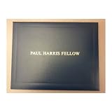Paul Harris Fellow Certificate Cover