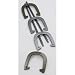 Halex Premier Horseshoe Set With Hammer Finish Steel In Gold And Silver