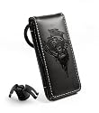 Tuff-Luv E6_15 Apocalypse Series leather case cover for iPod Nano  5th generation Video (Dark Passion) - Vampire