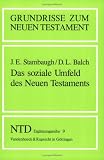 Produkt-Bild: Grundrisse zum Neuen Testament, Bd.9, Das soziale Umfeld des Neuen Testaments