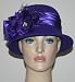 Flapper Hat Cloche Hat Church Hat Tea Hat “Madame Plum” Purple Hat