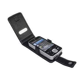 Proporta Alu-Leather Case (Nokia N96 Series) - Flip Type