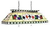 Ram Lighting Poker 44 Pool Table Light Stained Glass