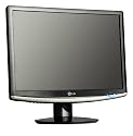 LG Flatron W2252TQ-PF 22 Zoll Widescreen TFT Monitor analog/VGA digital DVI-D mit HDCP (Kontrast dyn. 10000:1, 2ms silber Reaktionszeit, schwarz)
