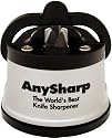 AnySharp Global World's Best Knife Sharpener (Silver)