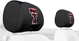NCAA Texas Tech Red Raiders Headrest Covers, Set of 2