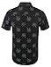 URBANCREWS Mens Hipster Hip Hop Lightweight Button Down Shirts- Various Prints