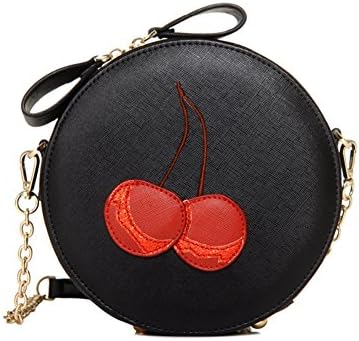 Hipytime AHB880469C3 Fashion PU Leather Sweet Lady Women's Handbag,Round Buns
