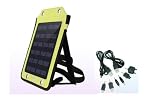 New 6V,200mA Portable Travelling Solar Charger for Cell Phone w/ USB charging cable,GPS,DC,MP3/4 (No Power Bank Included)