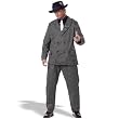 Gangster Plus Adult Costume - Plus - Adult Costumes