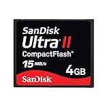SanDisk Ultra 4GB CompactFlash Card (SDCFH-004G, bulk packaging)