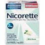 Nicorette Nicotine Gum 2mg, Mint 110 ea
