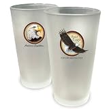 Bald Eagle 2 Pint Glasses