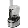 Haier HFP400SS 400-Watt 10-Cup Food Processor, Stainless Steel with Black Trim