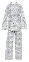 Frankie & Johnny "Sudoku" Flannel Pajama