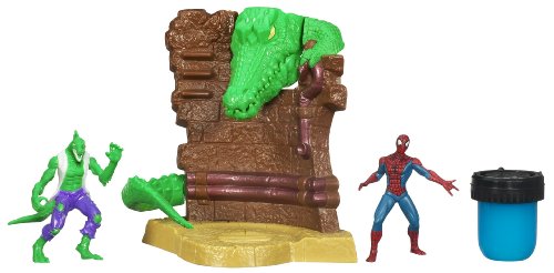  Spider-man Ooze Attack Playset - Spider-man vs. Lizard
