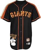 MLB Men's San Francisco Giants Pablo Sandoval Signature Series Jersey (Black, XX-Large)