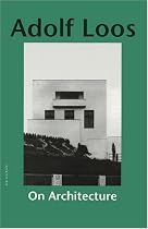 On Architecture (Studies in Austrian Literature, Culture, and Thought)