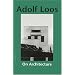 On Architecture (Studies in Austrian Literature, Culture & Thought)