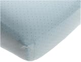 Springmaid Baby Dot Crib Sheet - Blue