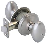 Schlage F40VSIE619 Sienna Privacy Knob, Satin Nickel