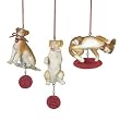 Midwest Dog's Life Christmas Ornament Set of 3 Beagle