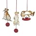 Midwest Dog's Life Christmas Ornament Set of 3 Beagle
