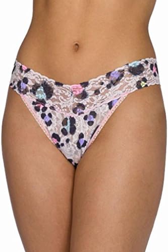 Hanky Panky Womens Original Rise Thong in Inky Leopard Size One Size