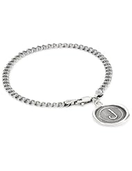 Pyrrha "talisman" Sterling Silver Initial Charm Bracelet