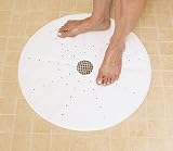 Product details for Round Shower Mat - White