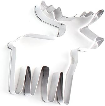 1 Piece Metal Biscuit Gingerbread Pastry Cake Cookie Cutter Mold J0773 Elk Deer Jelly Fondant Kitchenware Kitchen