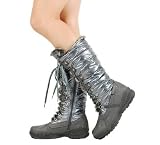 RAIN BOOTS Waterproof Winter Women's Gray Boots