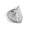 Guess Damen-Ring Herz Edelstahl gr��enverstellbar UBR41005-S