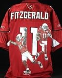 Larry Fitzgerald Signed Jersey - Full Name Painted Fitz Hologram - Autographed NFL Jerseys