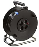 AS-Schwabe 10109 Sicherheitskabeltrommel 25 Meter H05VV-F 3G1,5, IP20 Innenbereich
