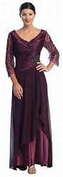 Mother of the Bride Formal Evening Dress #2552