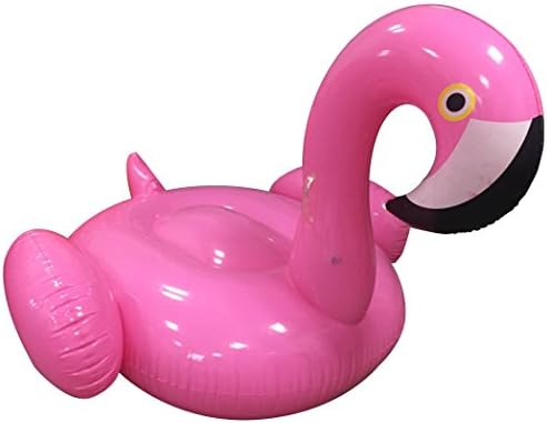 Giant Flamingo Pool Float Inflatables Jumbo Swimming Pool Float High Quality and Largest Size huge Toy for Swimming Pool Summer Fun Games for Adults and Kids, Pink
