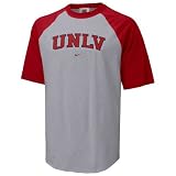 Nike UNLV Runnin' Rebels Ash Classic Raglan T-shirt