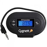 Cygnett Groove Ride - FM Transmitter For iPod, iPhone And MP3 Players - Black