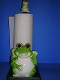 FROG 3-D Paper Towel Napkin Holder Froggy Frogs*NEW!*