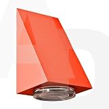 Halogenstrahler 1 Wandleuchte rot/RAL 3000