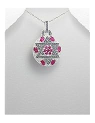 CZ Pendant Necklace In 92.5 Sterling Silver